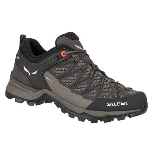 Trekking shoes Female Salewa Mtn Lite Brown