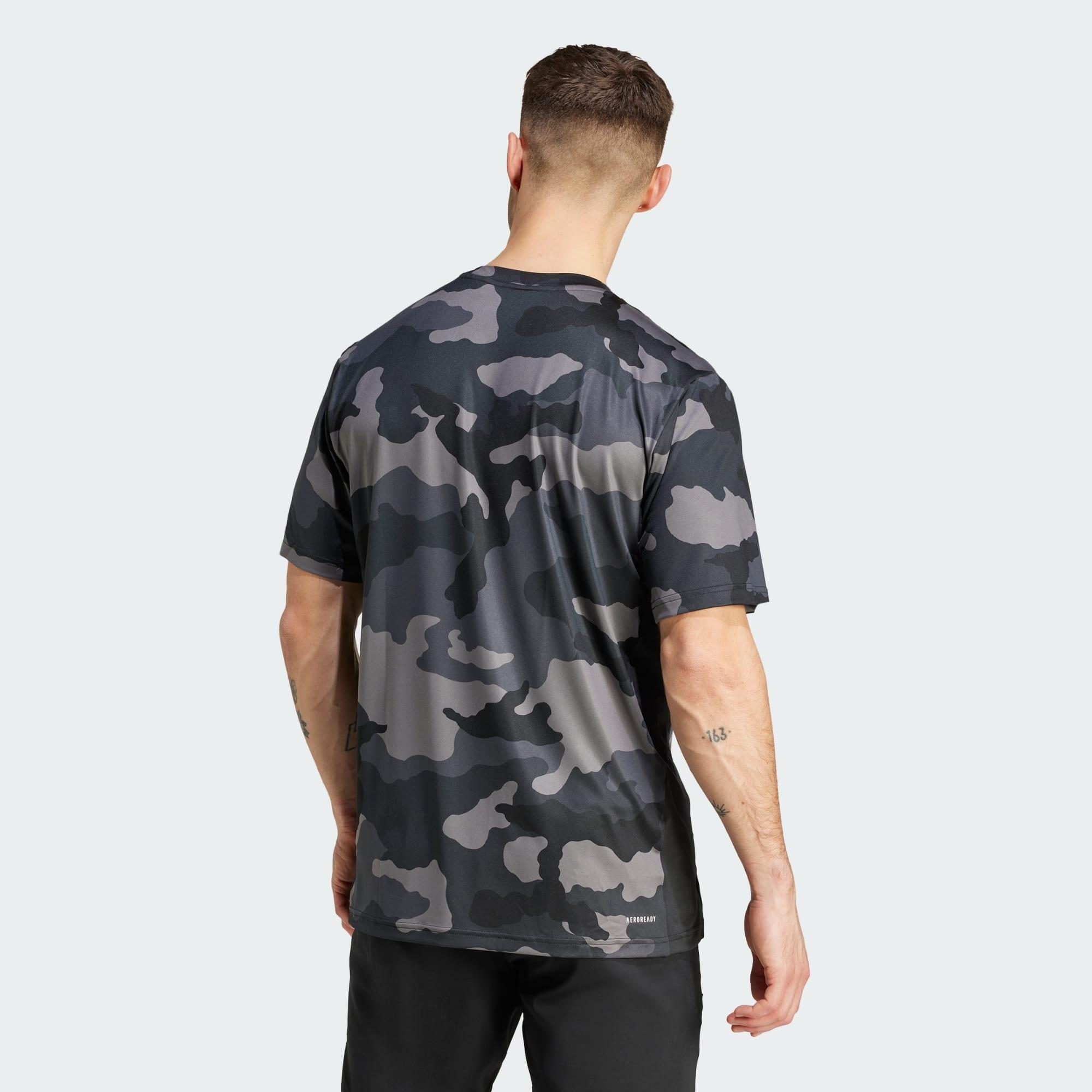 Train Essentials camouflage print T-shirt