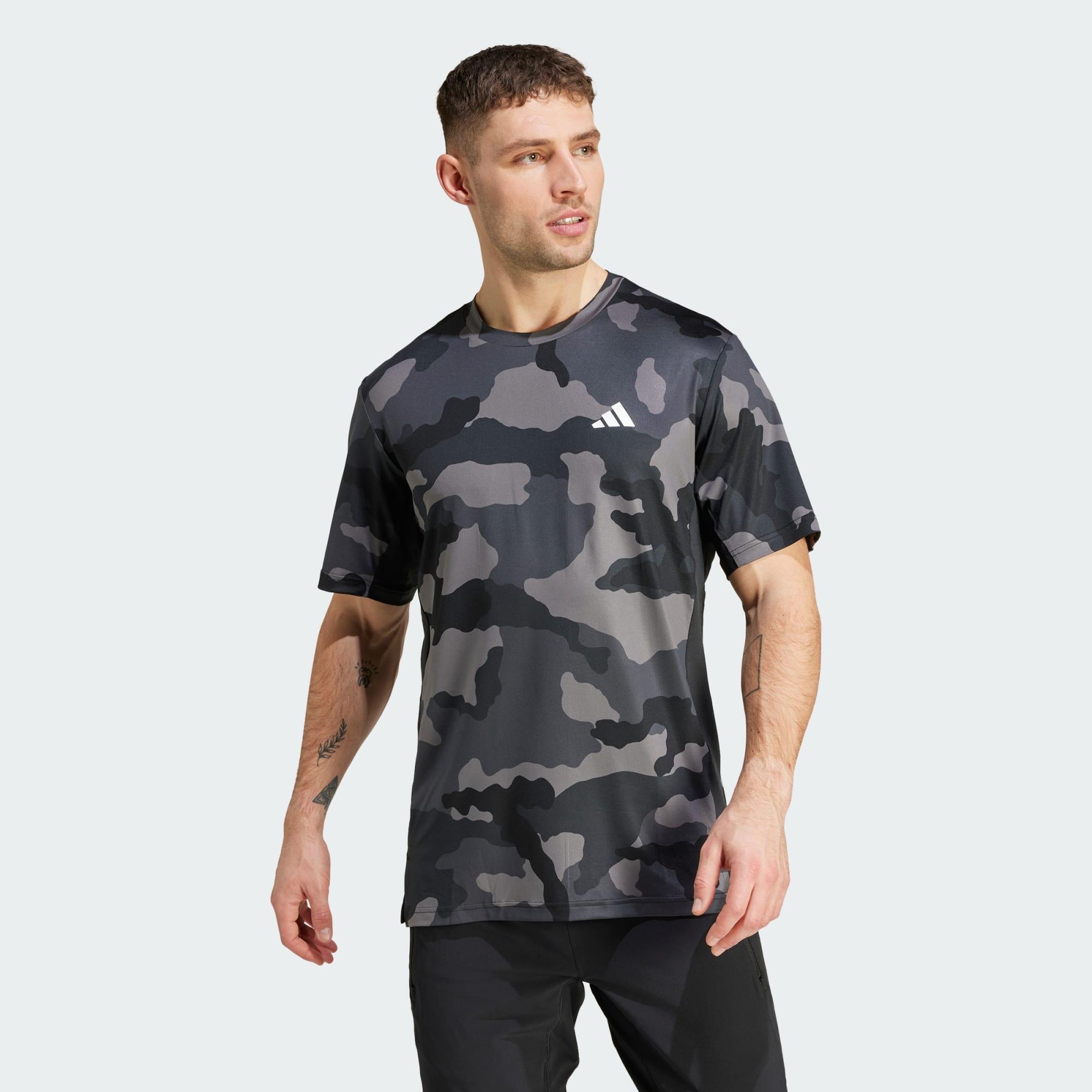 Train Essentials camouflage print T-shirt