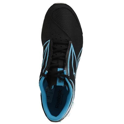 Buty do biegania dziecięce Reebok Realflex Optima czarne,niebieskie 4/5