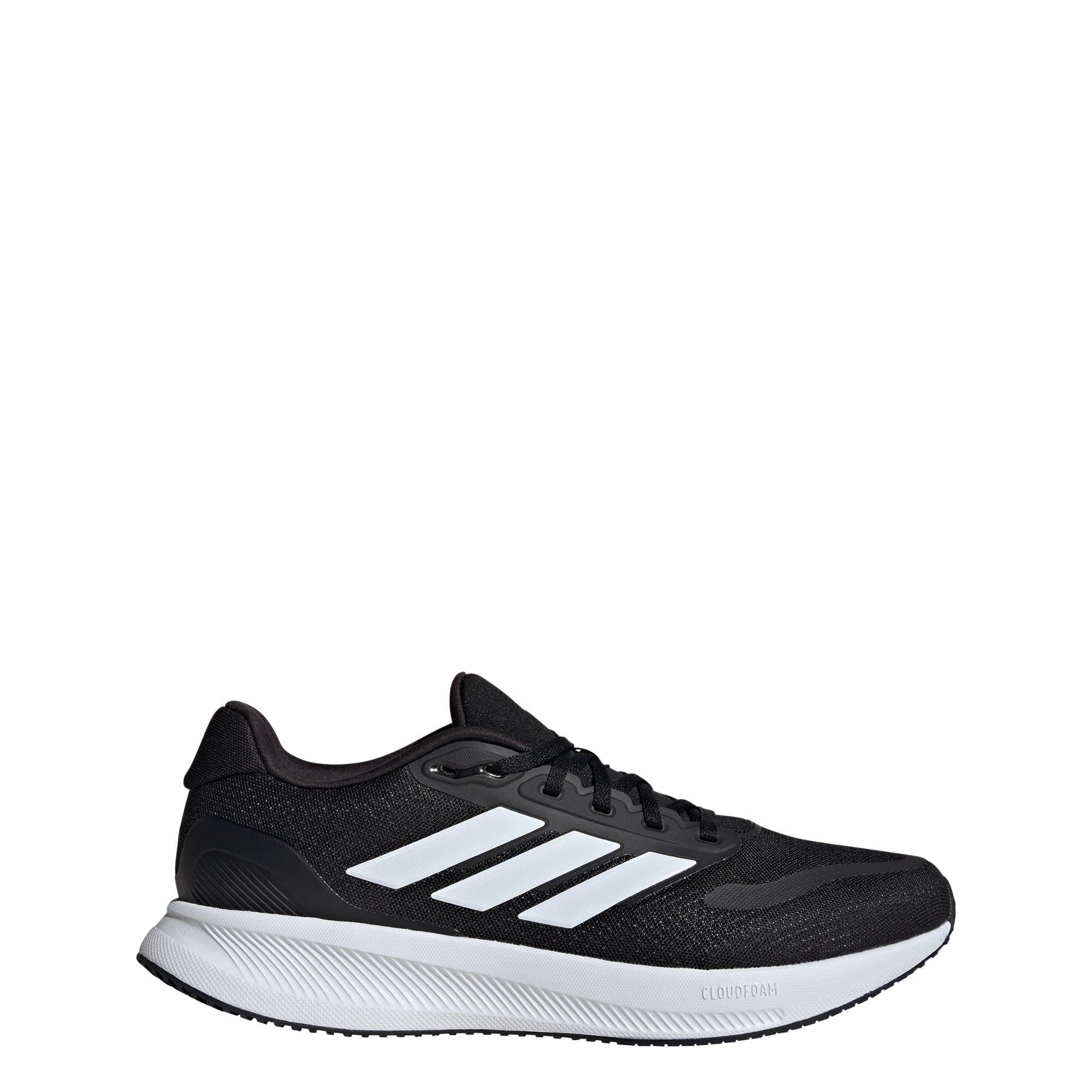 Adidas - Chaussure De Running Large Runfalcon 5 - Chaussures De Sport - Blanc|noir - 45 - Decathlon