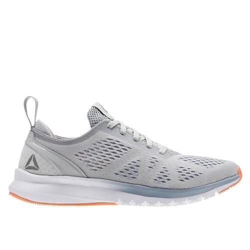Buty do biegania damskie Reebok Print Smooth Clip U Greywhiteguava Pun szare