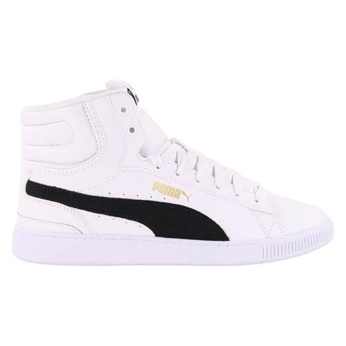 Puma - Chaussures Universel Enfants Puma Vikky V3 Mid - Baskets - Blanc - 39 - Decathlon