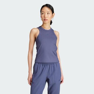 Canotta All Gym Seasonal Rib Tight Fit Tonal 3-Stripes