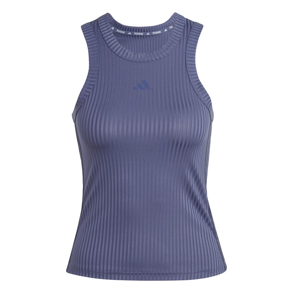 Koszulka All Gym Seasonal Rib Tight Fit Tonal 3-Stripes Tank