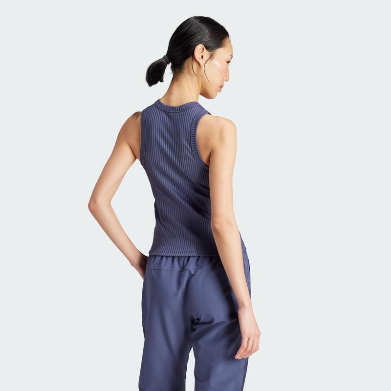 Tílko All Gym Seasonal Rib Tight Fit Tonal 3-Stripes