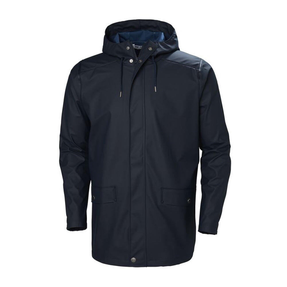 Helly Hansen - Veste Universel Hommes Helly Hansen Moss Rain Coat - Veste - Bleu - 48 Xl - Decathlon