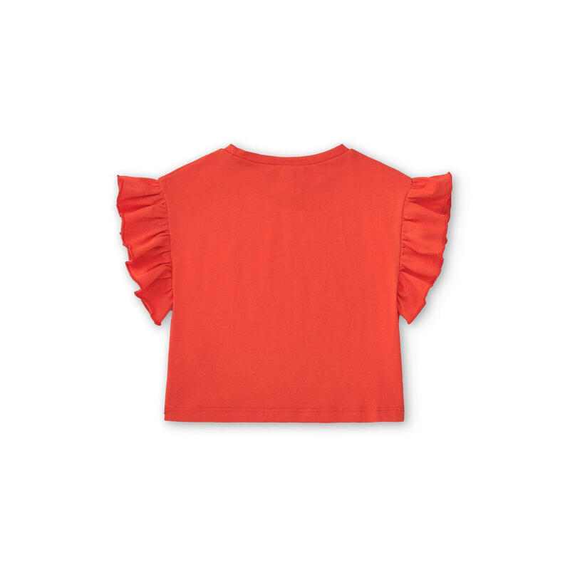 Charanga Camiseta de niña rojo