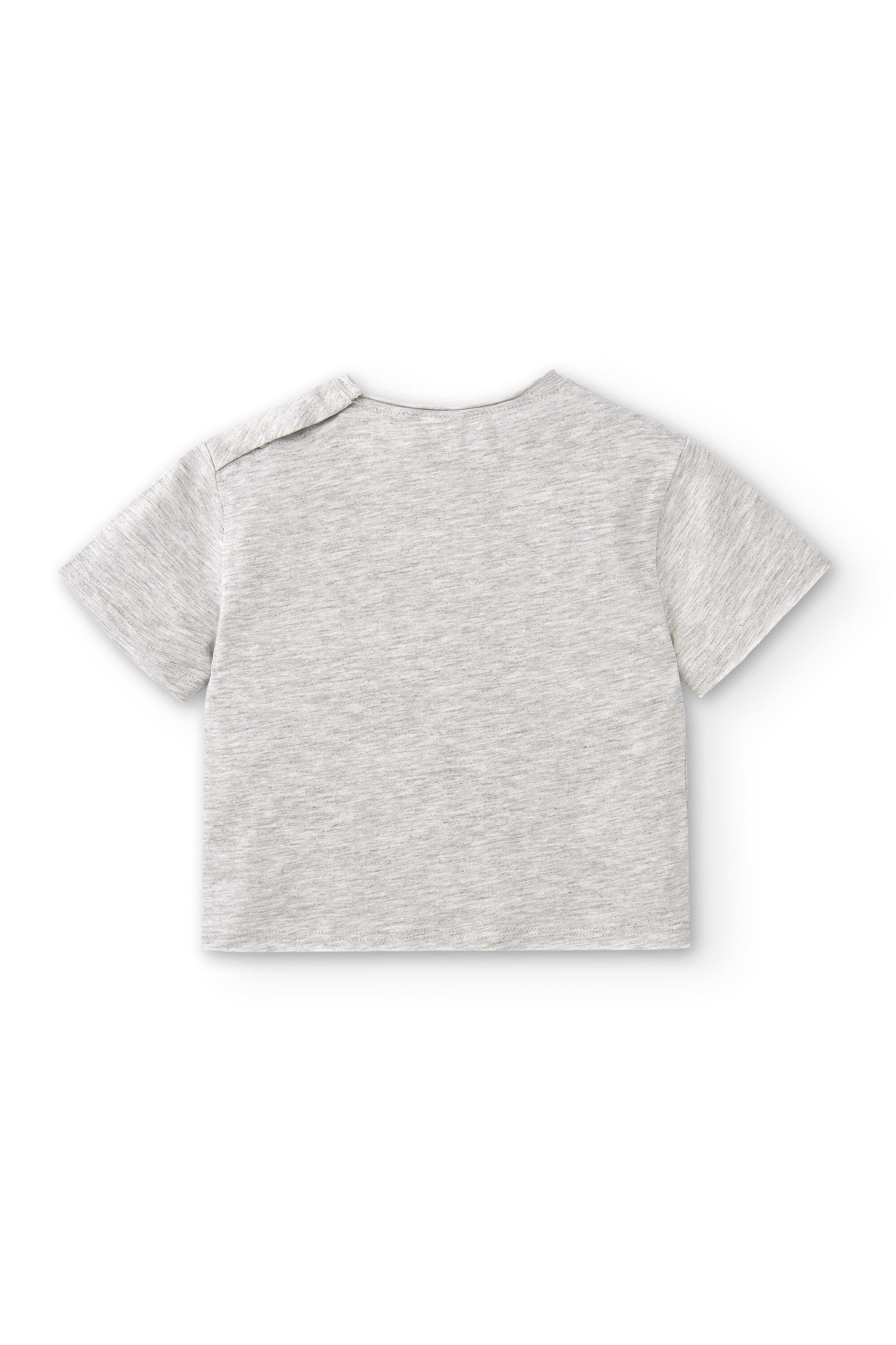 Camiseta cinza para bebê 5/5