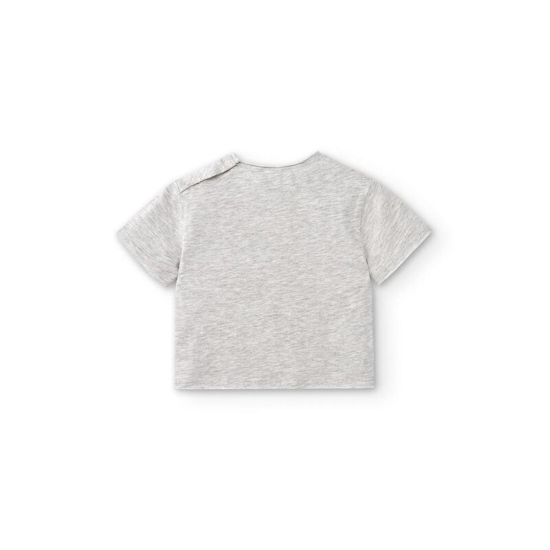 Charanga Camiseta de bebé gris