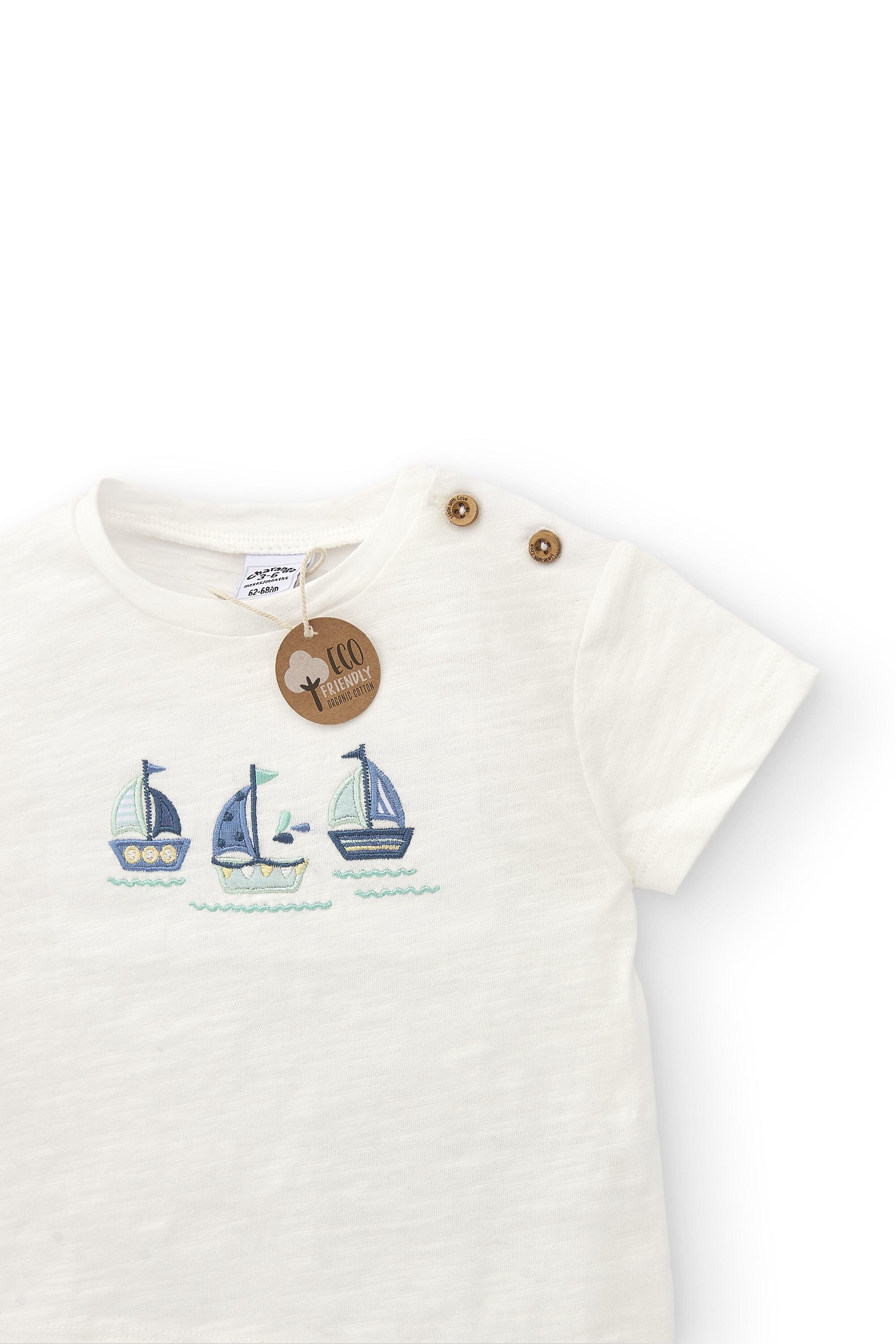 Camiseta crua para 5/5
