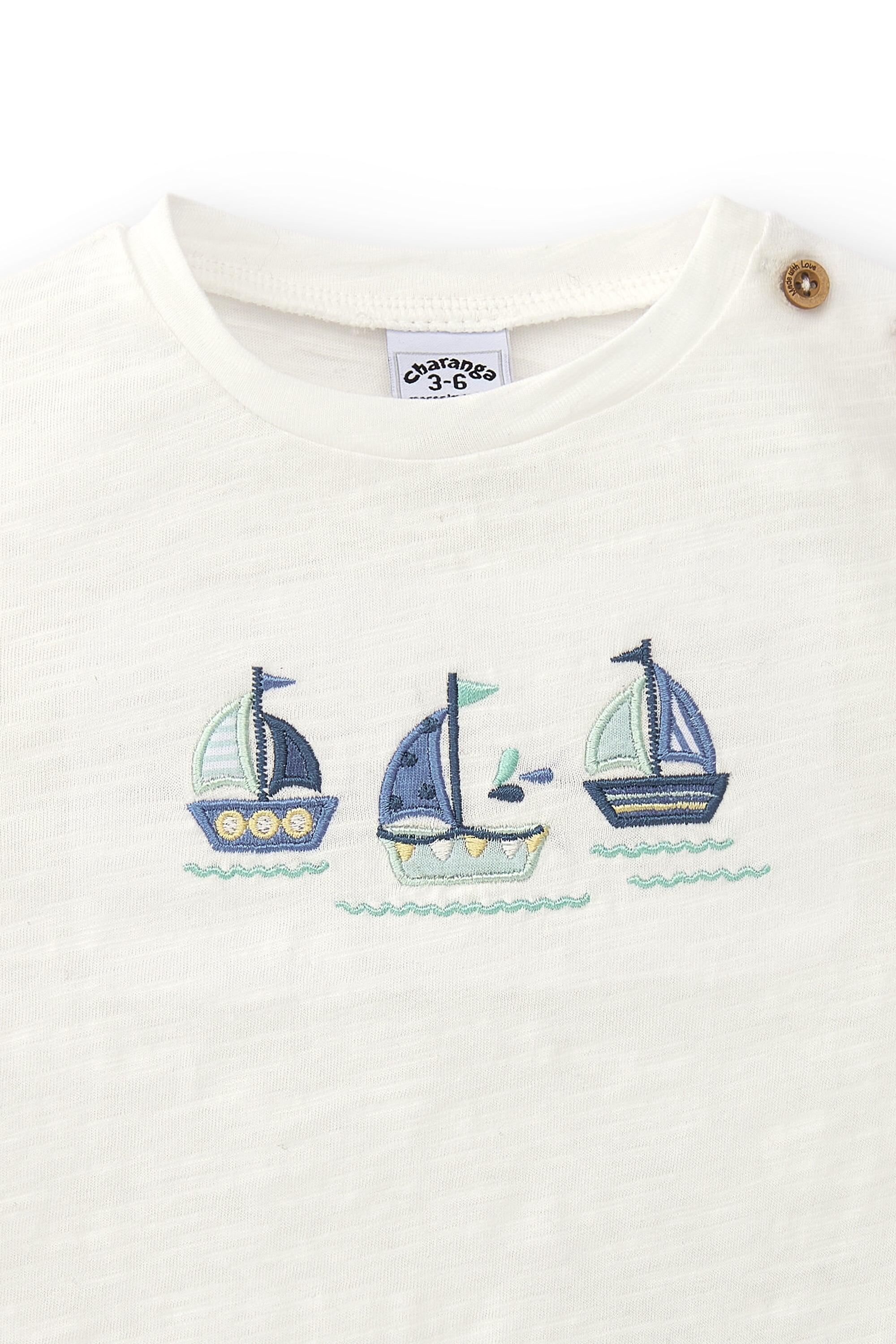 Camiseta crua para 4/5