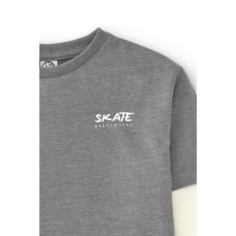 Charanga Camiseta de niño multicolor skate