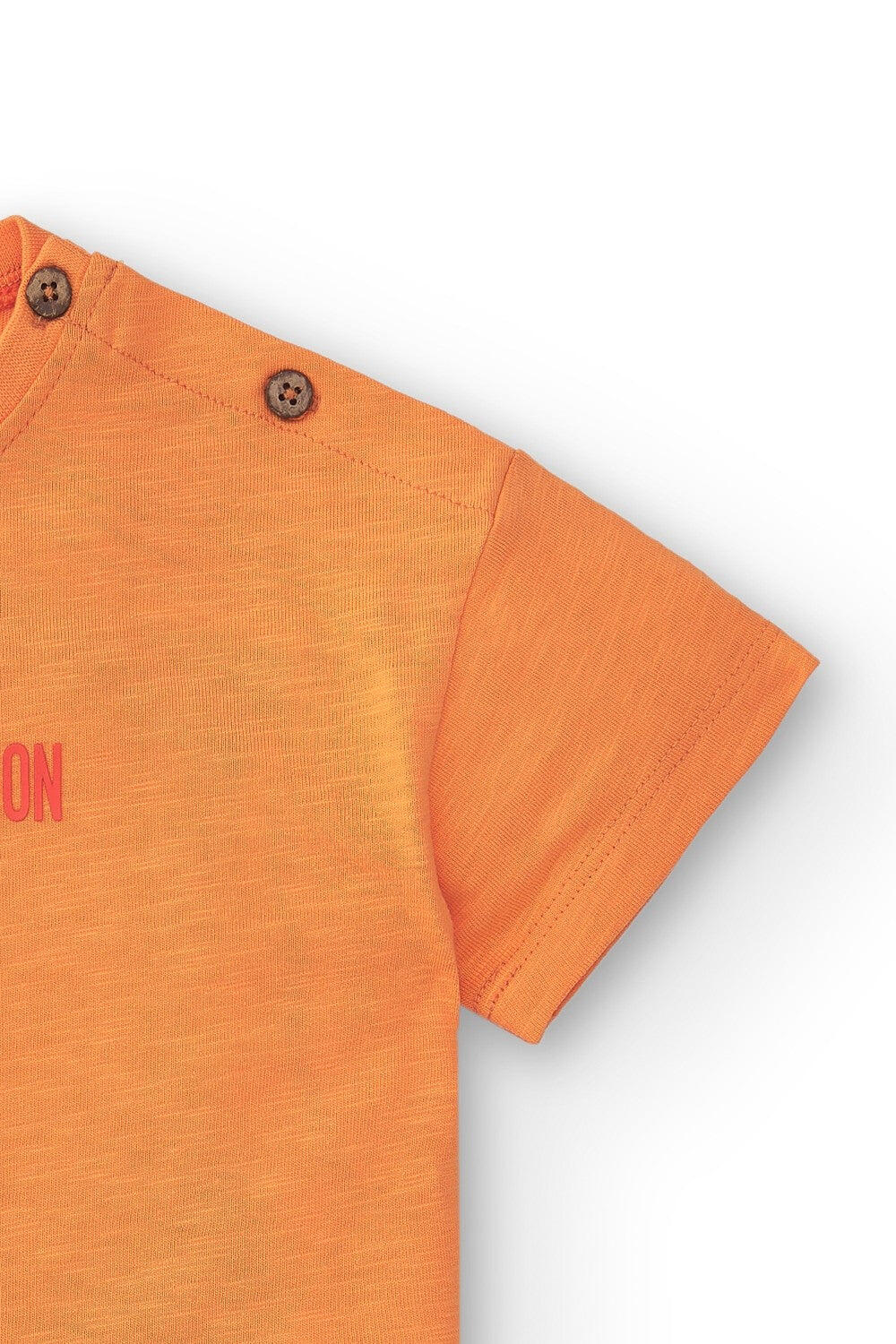 Camiseta laranja para 5/5