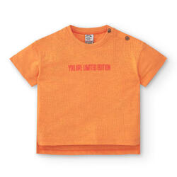 Charanga Camiseta de bebé naranja