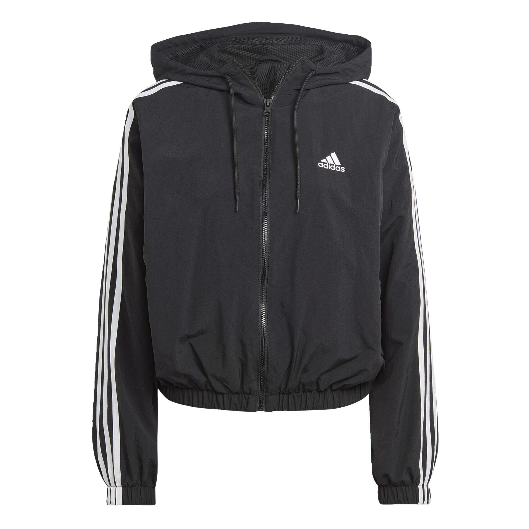 Essentials 3-Stripes woven windbreaker