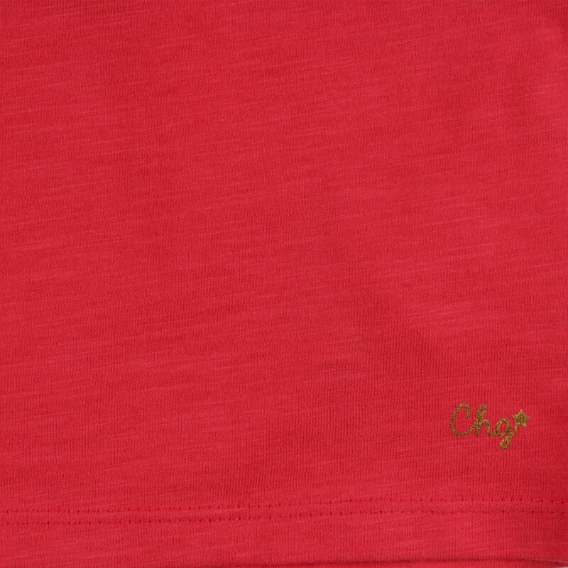 Charanga Camiseta de bebé color rojo