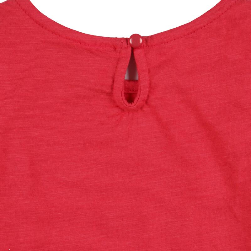 Charanga Camiseta de niña color rojo
