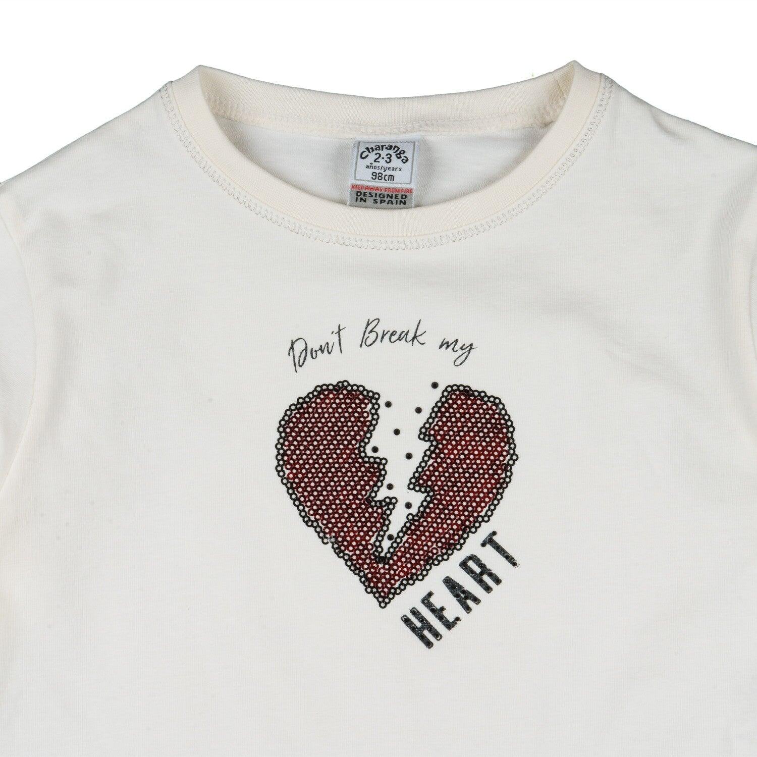 Camiseta de manga comprida na cor 4/4