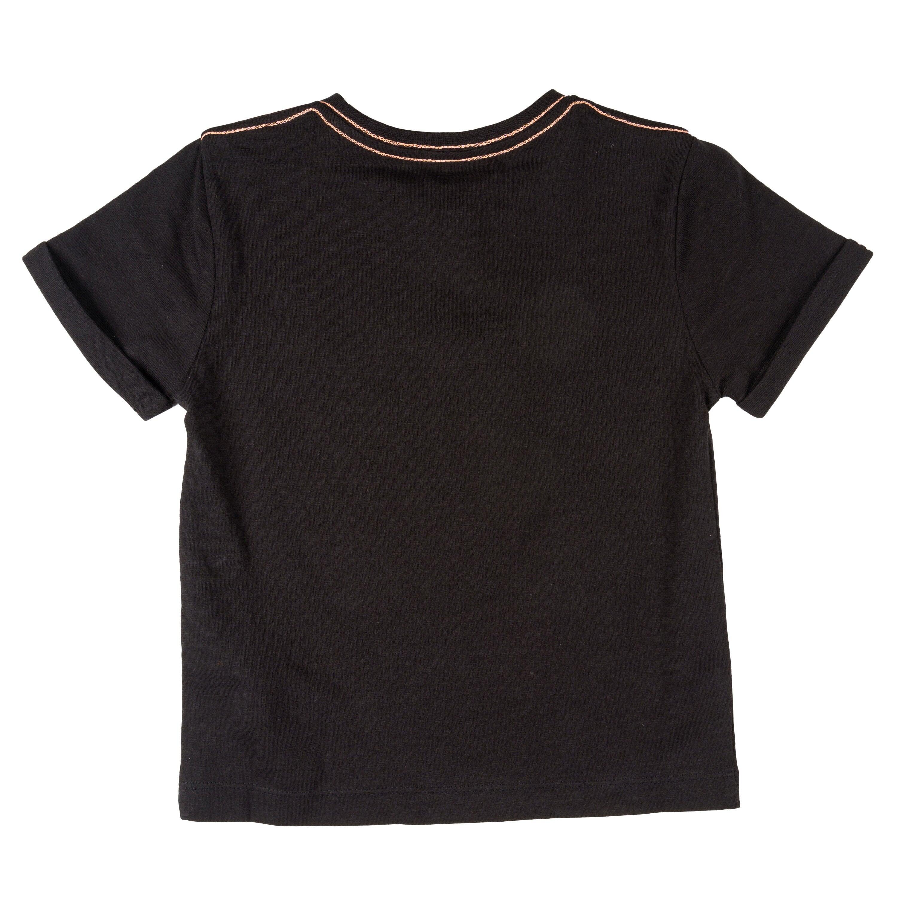 Camiseta de niño color negro 3/5