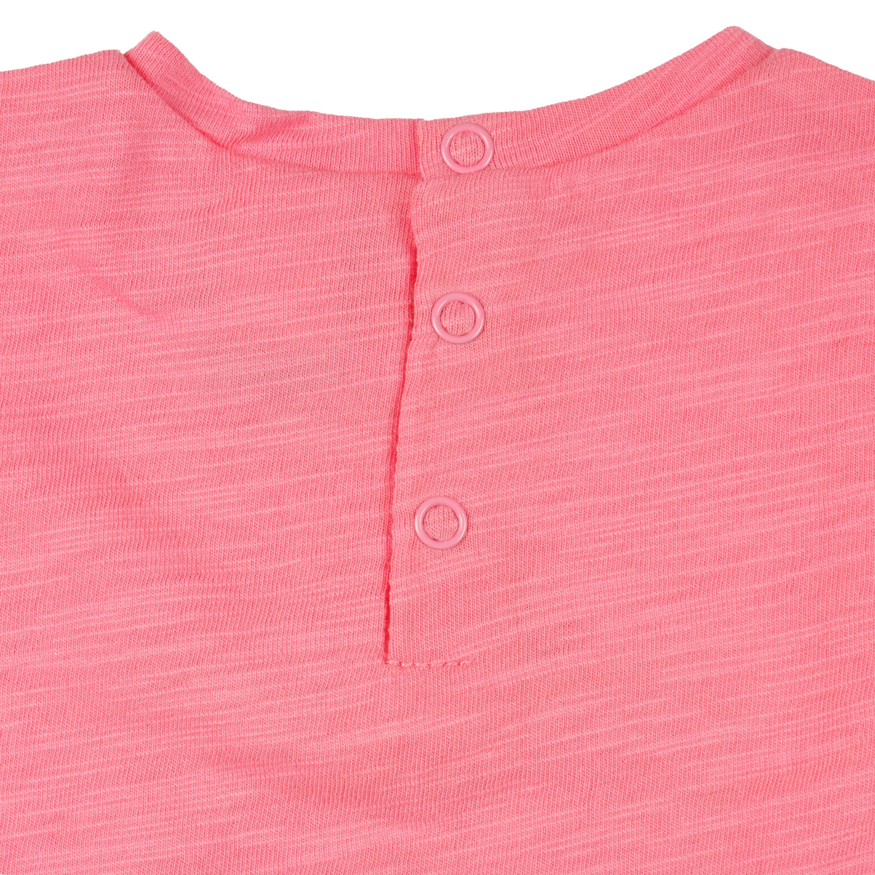 Camiseta rosa para 4/4