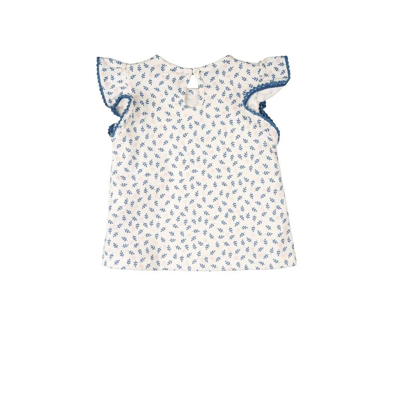 Charanga Camiseta de bebé estampado floral