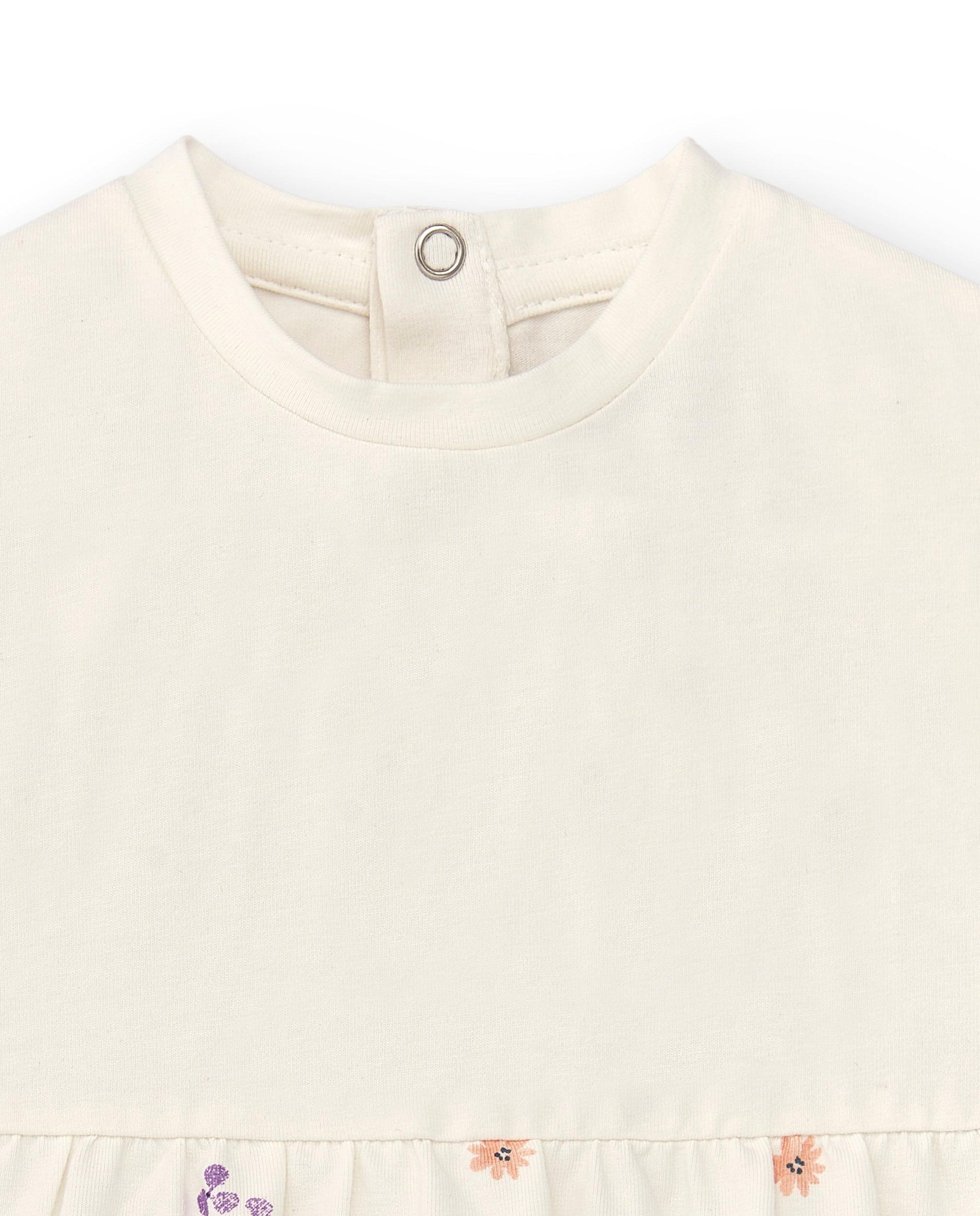 Camiseta branca para 3/4