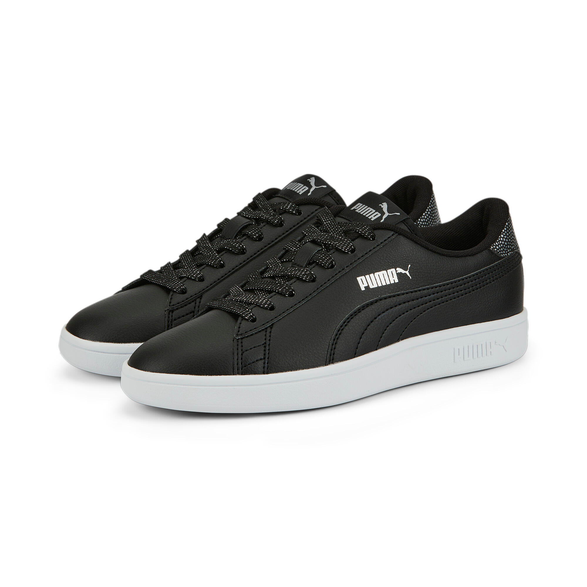 Puma - Chaussures Universel Enfants Puma Smash V2 Metallics Jr - Chaussures De Sport - Noir - 37,5 - Decathlon