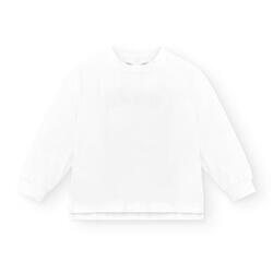 Charanga Camiseta de niño blanco cuello alto