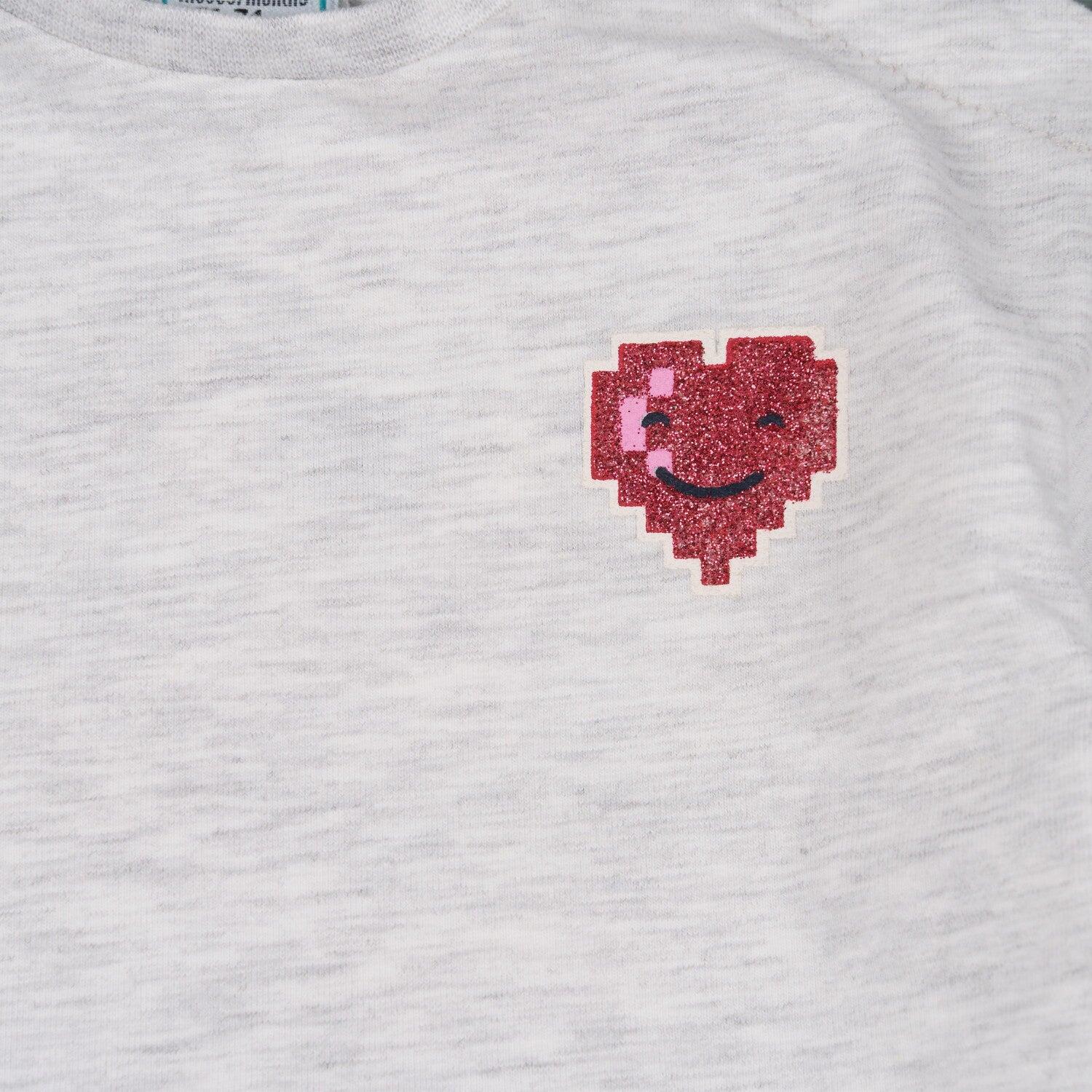 Camiseta infantil para menina com estampa de 3/5