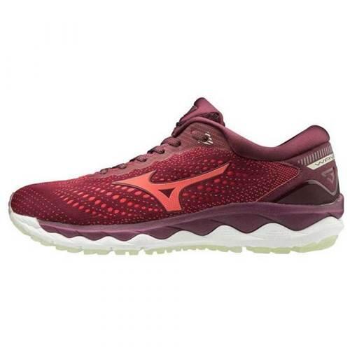 Scarpe da corsa Mizuno Wave Sky 3 Bordeaux/Arancio