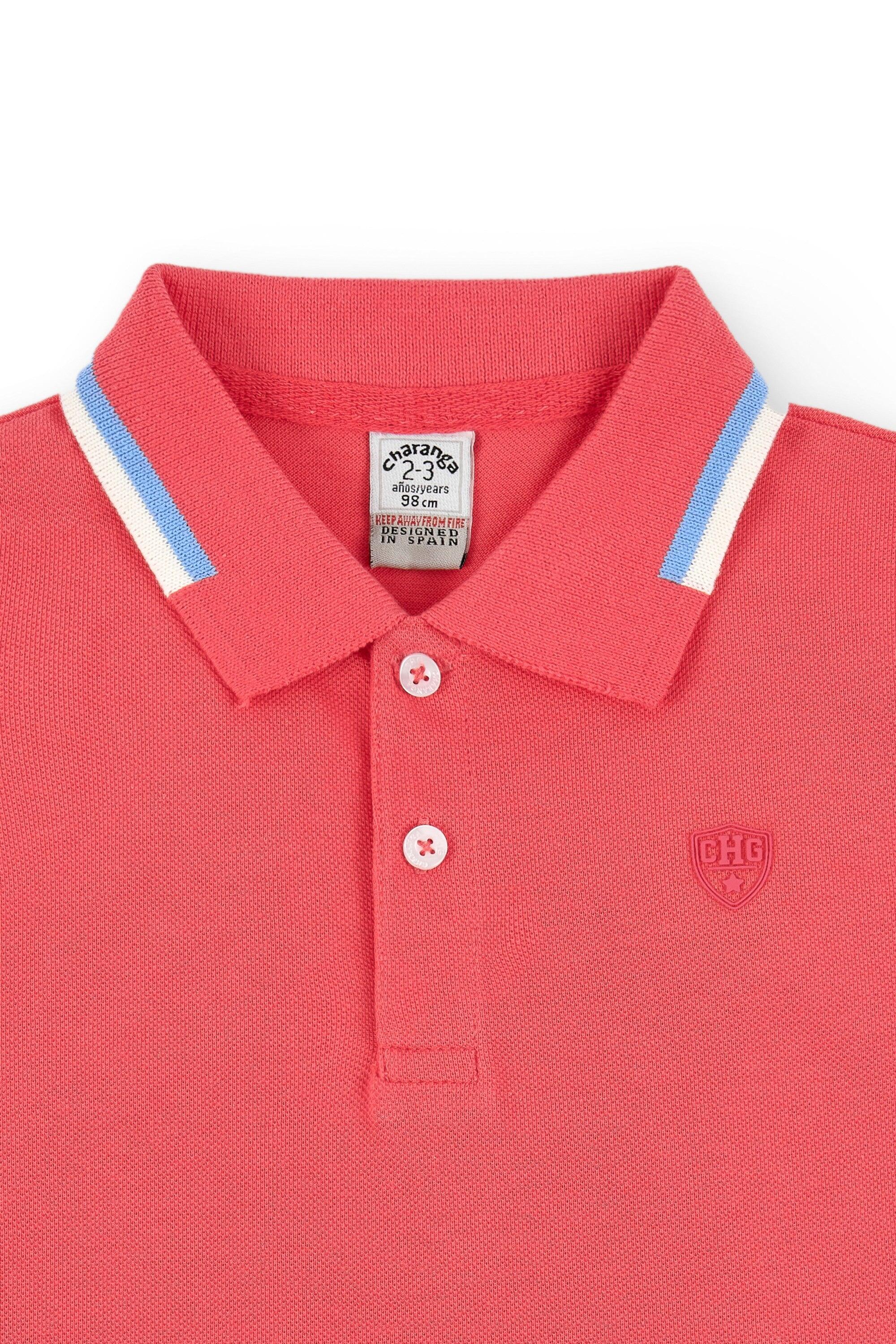 Polo de niño rojo 4/4