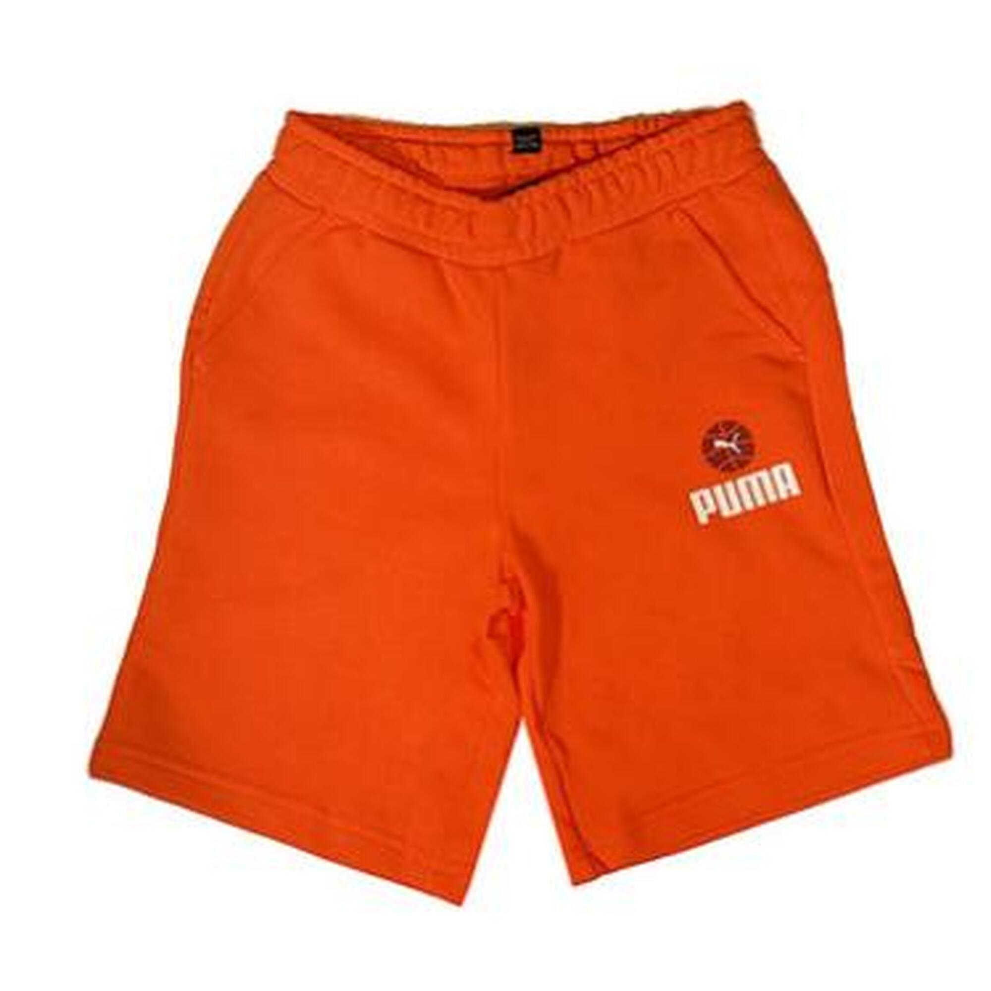 Pantaloncino ragazzo puma - arancio