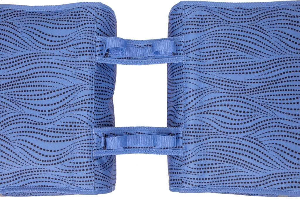Doppelpacktasche Fiori Double Alma, Blue 3/7