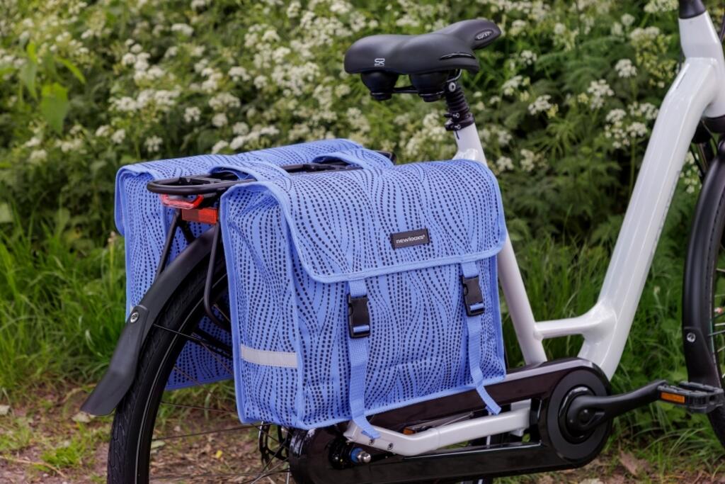 Borsa doppia Fiori Double Alma, Blu 6/7