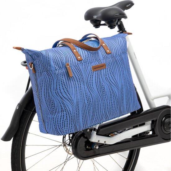 Borsa da lavoro per bicicletta Tendo Alma blu 5/7