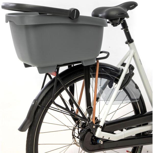 New Looxs Clipper MIK Cestino Bici Antracite 28 L. 3/6