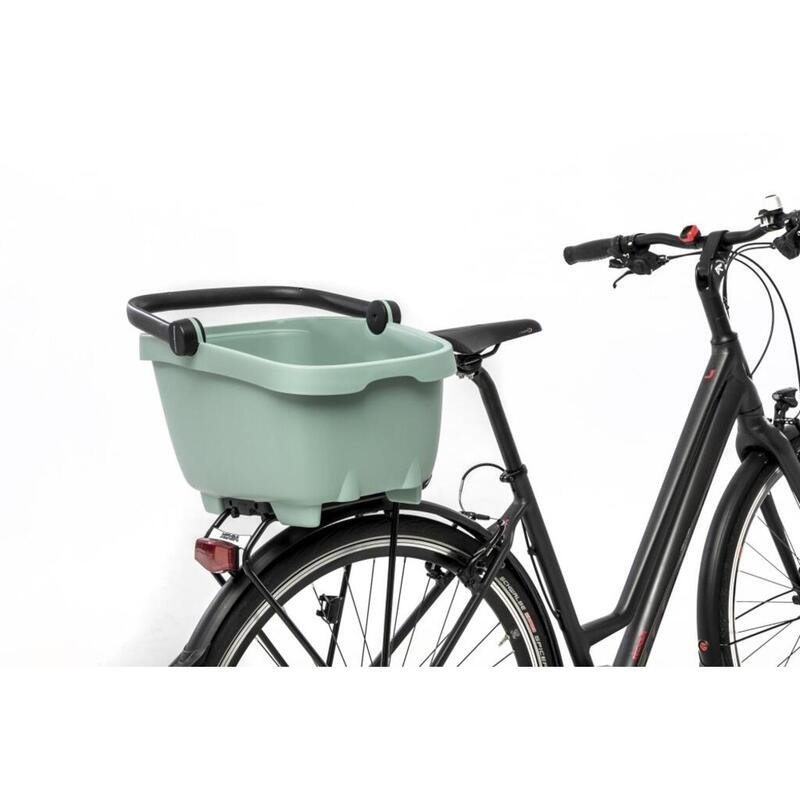 NEW LOOXS Koszyk rowerowy Clipper Racktime 1.0, zielony