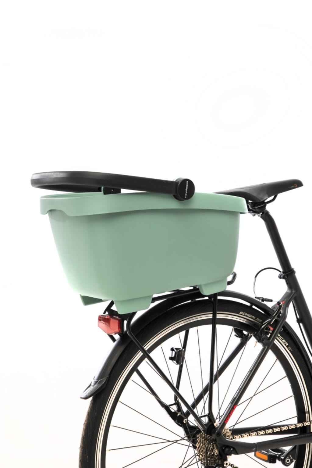 Cestino per bicicletta Clipper Racktime 1.0, verde 5/7