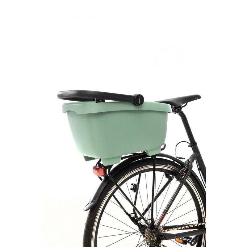 NEW LOOXS Koszyk rowerowy Clipper Racktime 1.0, zielony