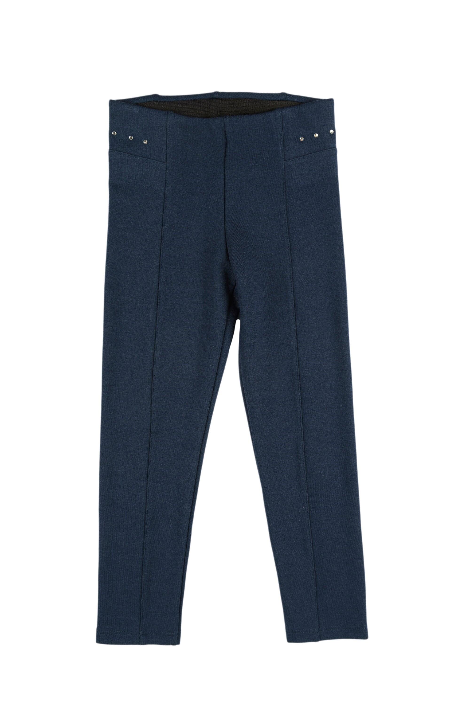 Pantalón de niña marino 4/5