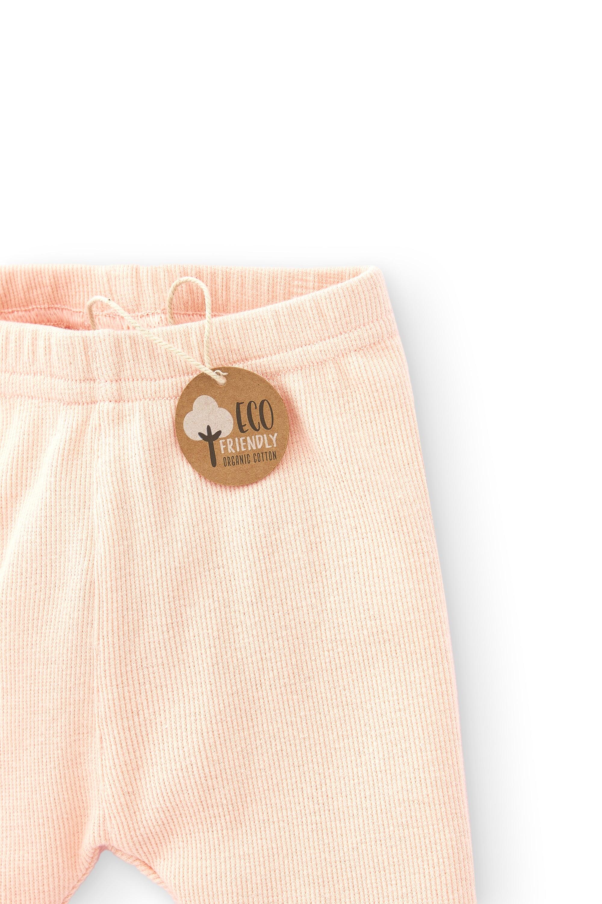 Legging de recién nacido rosa 4/4