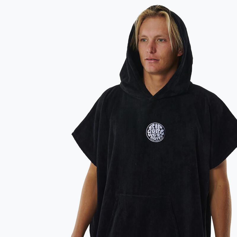 Poncho con capucha para hombre con logo Rip Curl