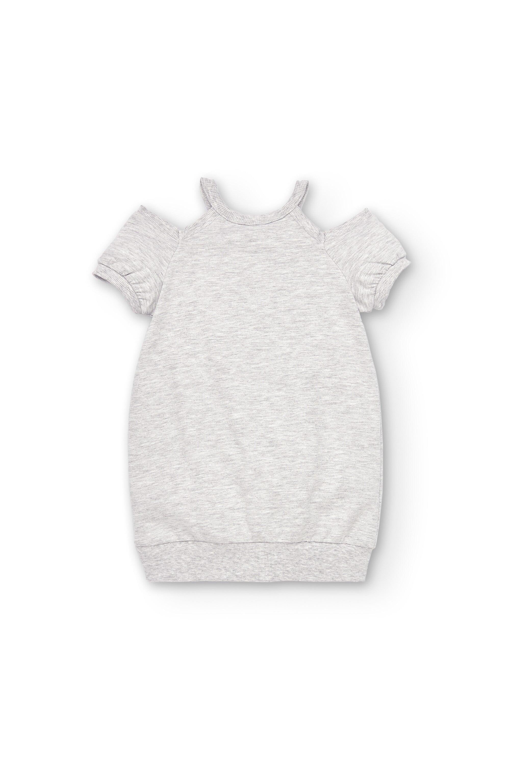 Vestido cinza de menina 5/5