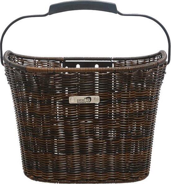 Panier À Vélo Lombok 19 Litres 34 X 25 X 25 Cm - Gris Rotin 2/3