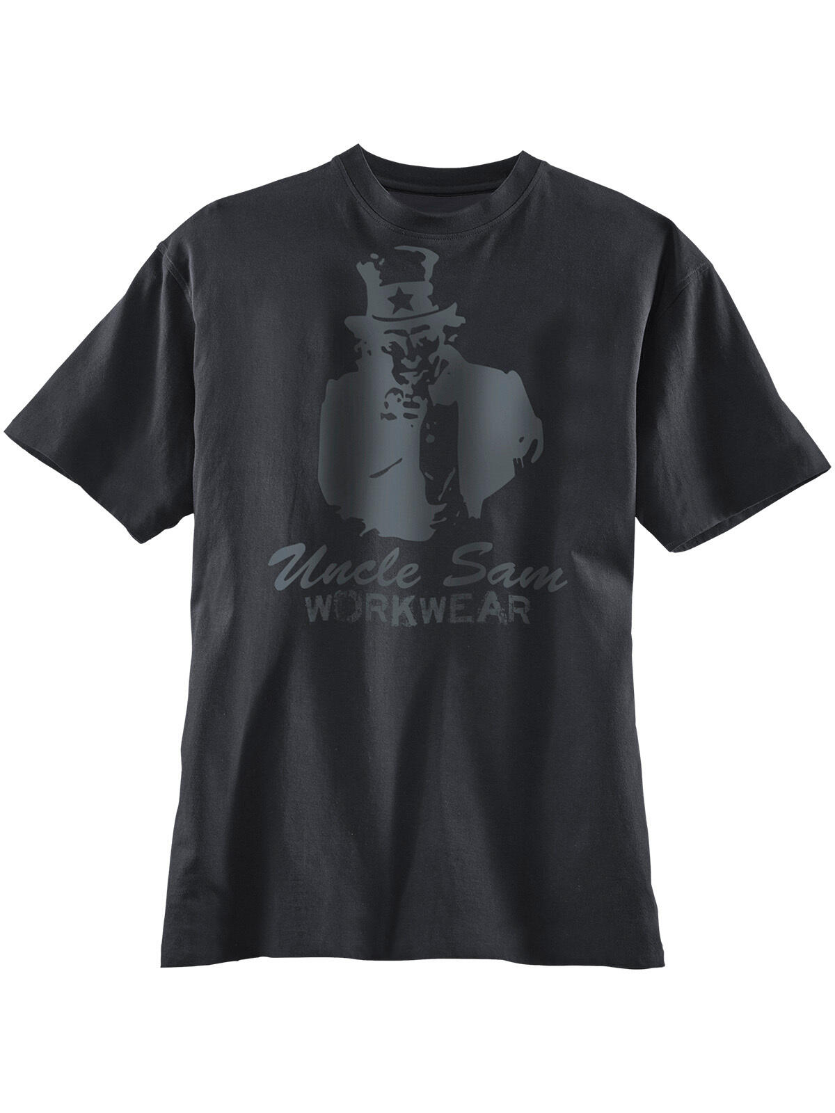 UNCLE SAM roupas Camiseta preta do Tio Sam 2/2