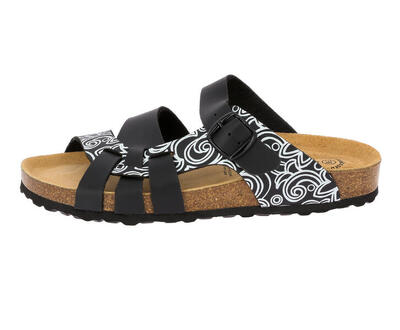 Pantolette schwarz Damen Pantolette Bioline Lady Soft