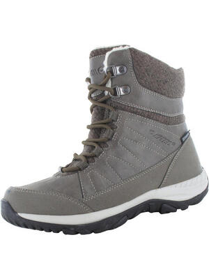 Hi-tec hi-tec riva mid wp womens wandelschoenen hoge hiel donkerbruin/taupe 41