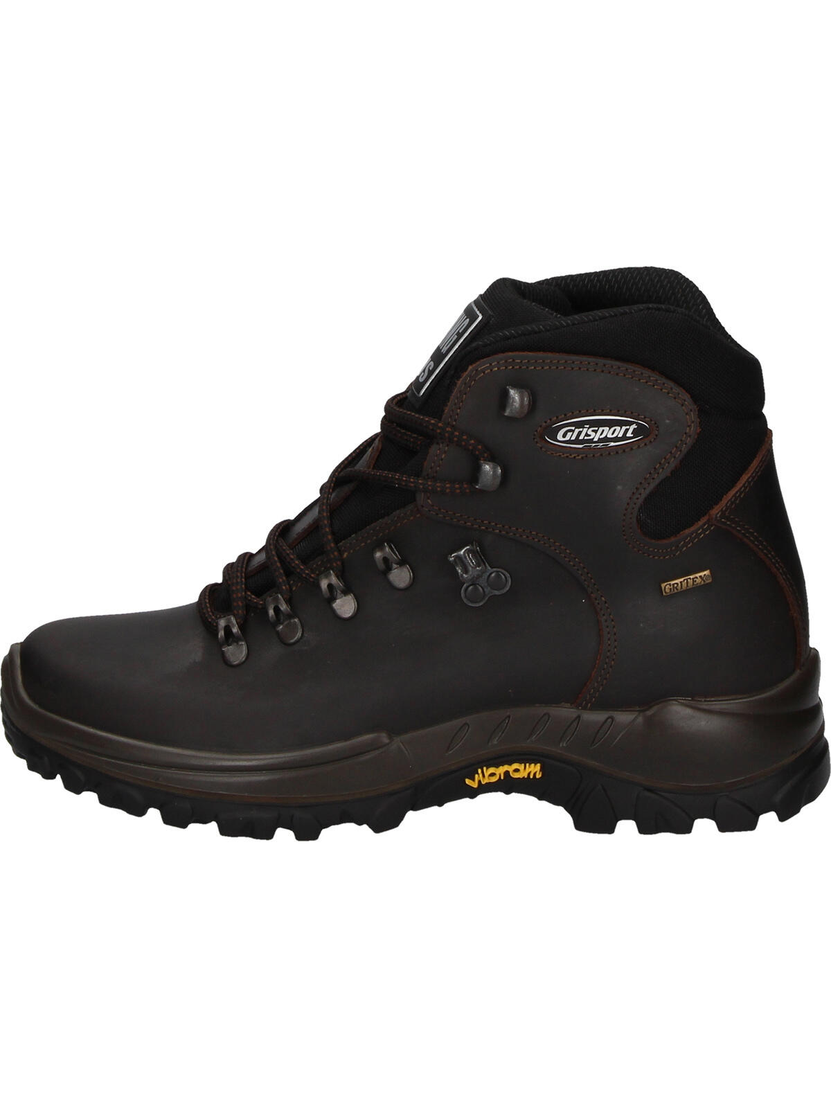 Schnürstiefel dunkelbraun Gr. 41 2/7