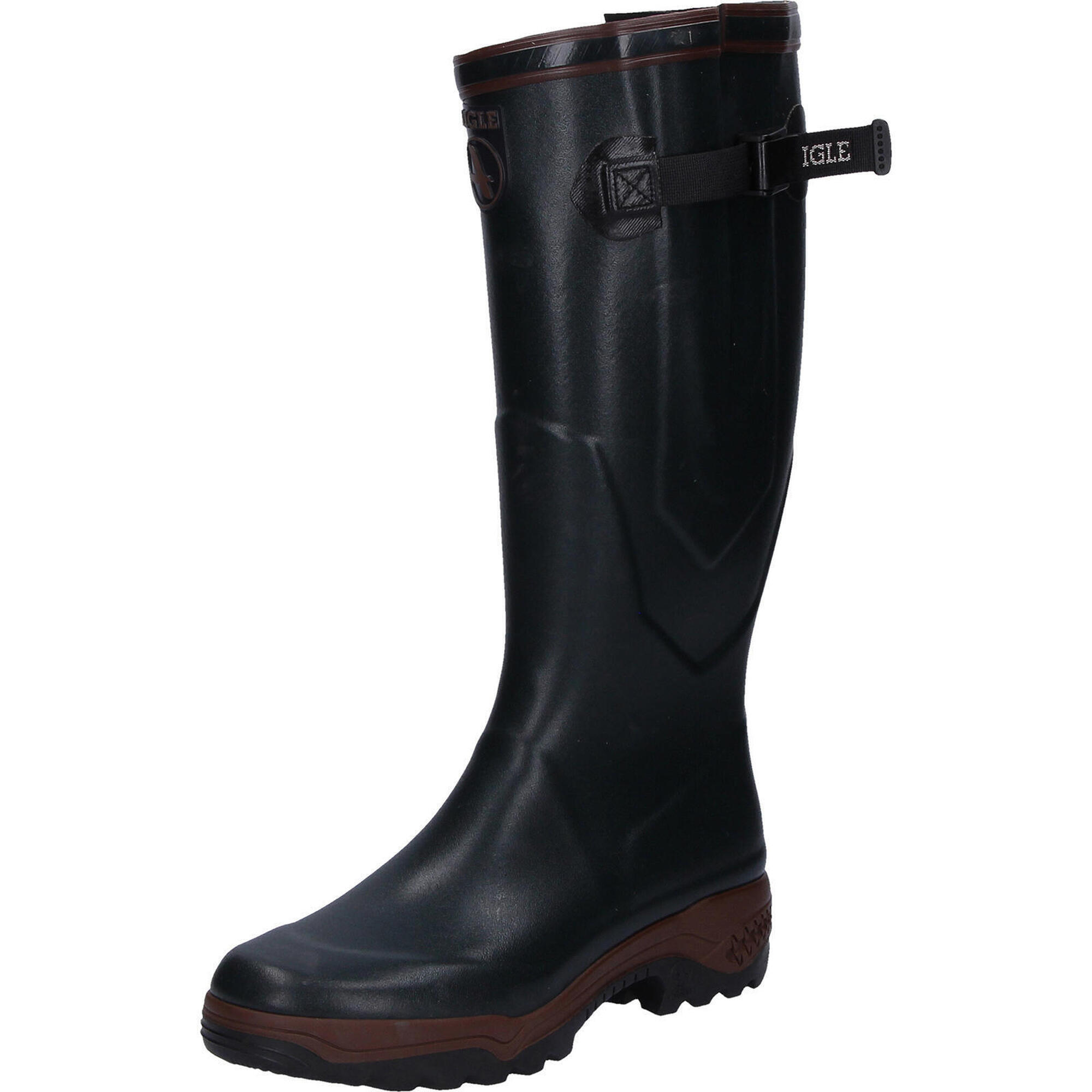 Aigle - Bottes De Chasse Parcours Var Unisexe Bleu - Aigle - Bottes De Chasse - Bleu|vert - 42 - Decathlon
